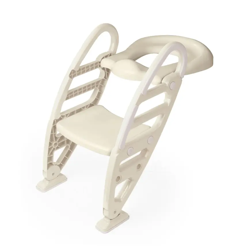 Dolu Nuve Kaymaz Merdivenli Klozet Adaptörü Bej - 1