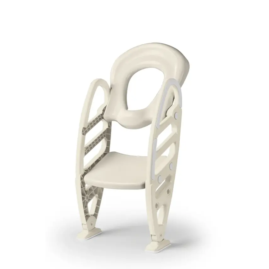 Dolu Nuve Kaymaz Merdivenli Klozet Adaptörü Bej - 2