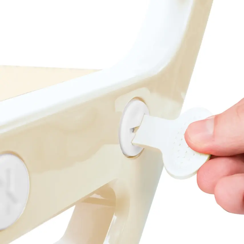 Dolu Nuve Kaymaz Merdivenli Klozet Adaptörü Bej - 5