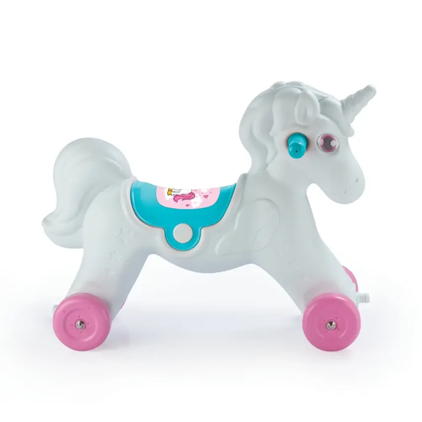 Dolu Oyuncak Sallanan At Unicorn - 4