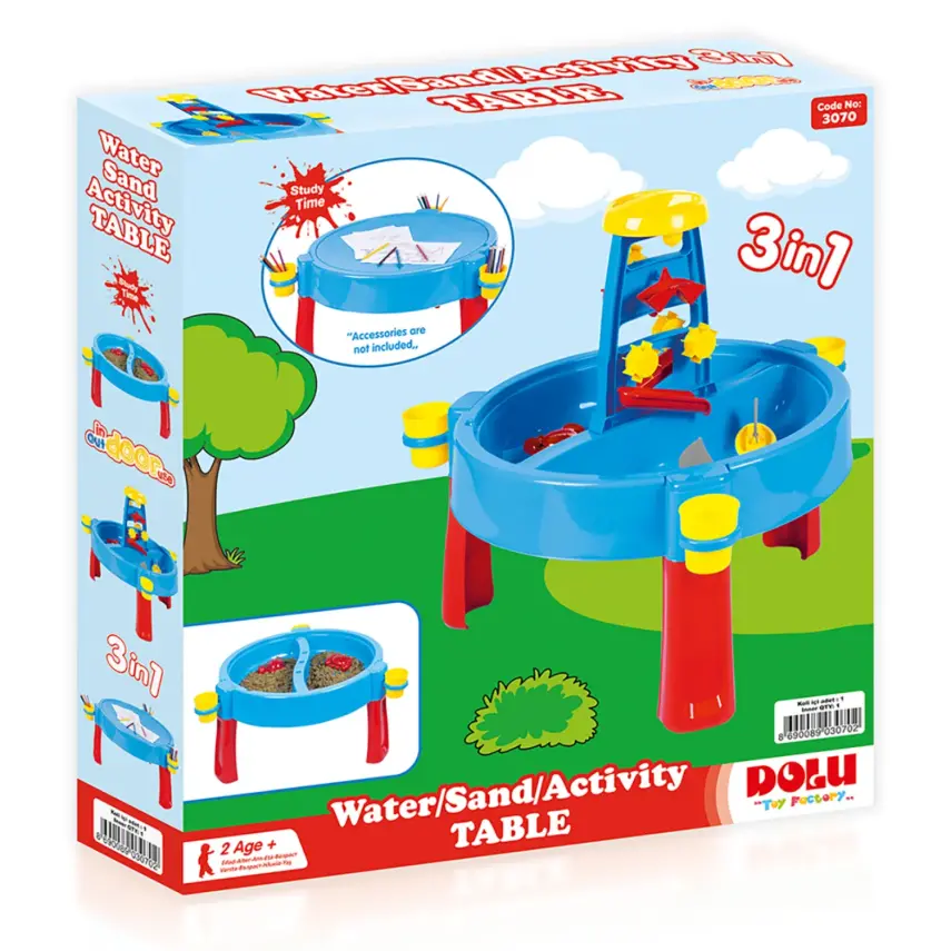 Dolu Oyuncak Su ve Kum Aktivite Masası - 14