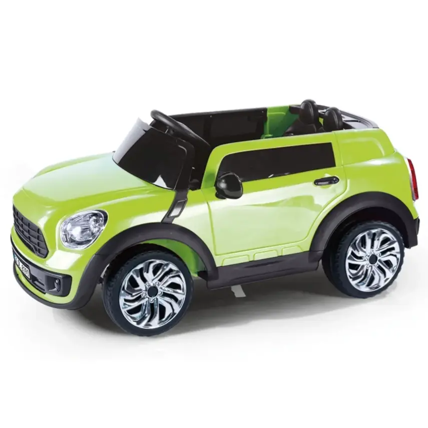 Dolu Ride on Akülü Araba 12 Volt Yeşil - 1