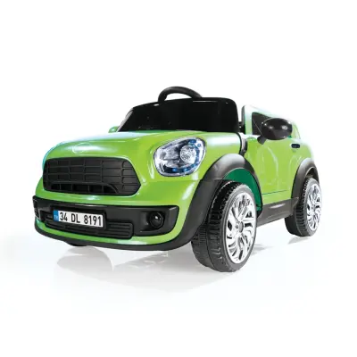 Dolu Ride on Akülü Araba 12 Volt Yeşil - 5