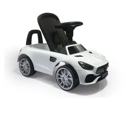 Dolu Ride On Car Pedalsız Beyaz Bingit Araba - 4