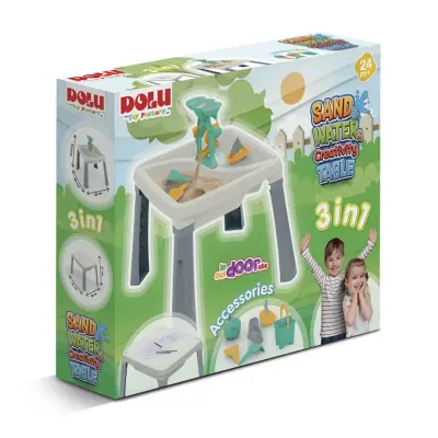 Dolu Su&Kum Yaratıcılık Masası Beyaz - 3