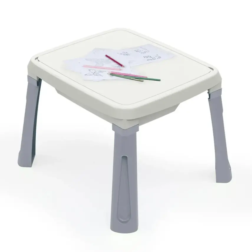 Dolu Su&Kum Yaratıcılık Masası Beyaz - 4