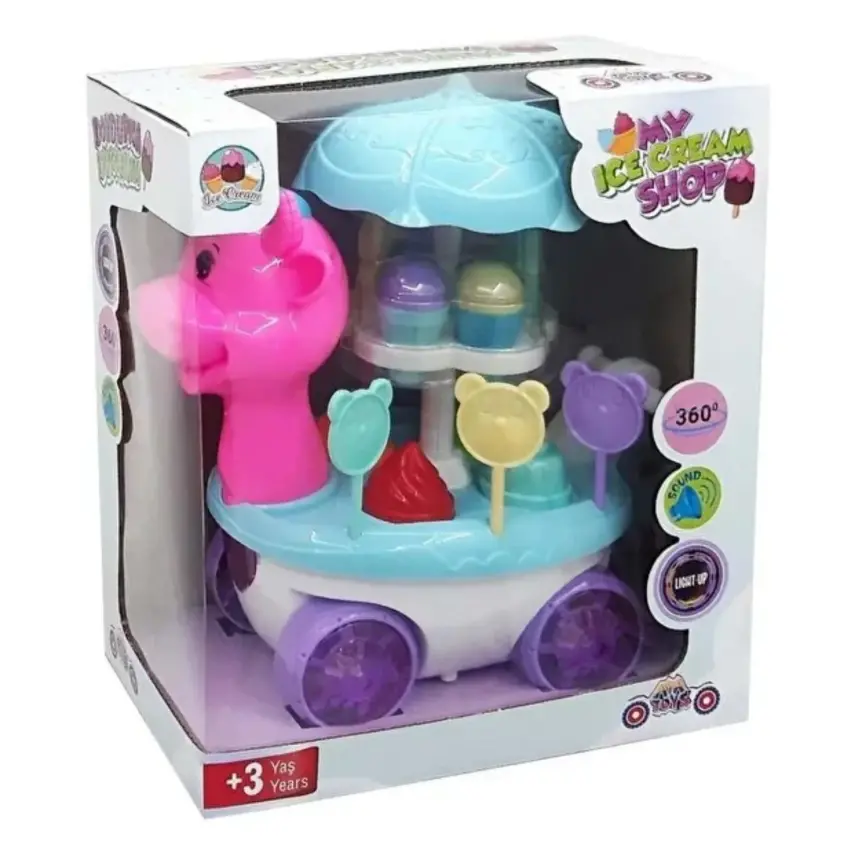 Dondurma Arabası-Sevimli İnek  - 1