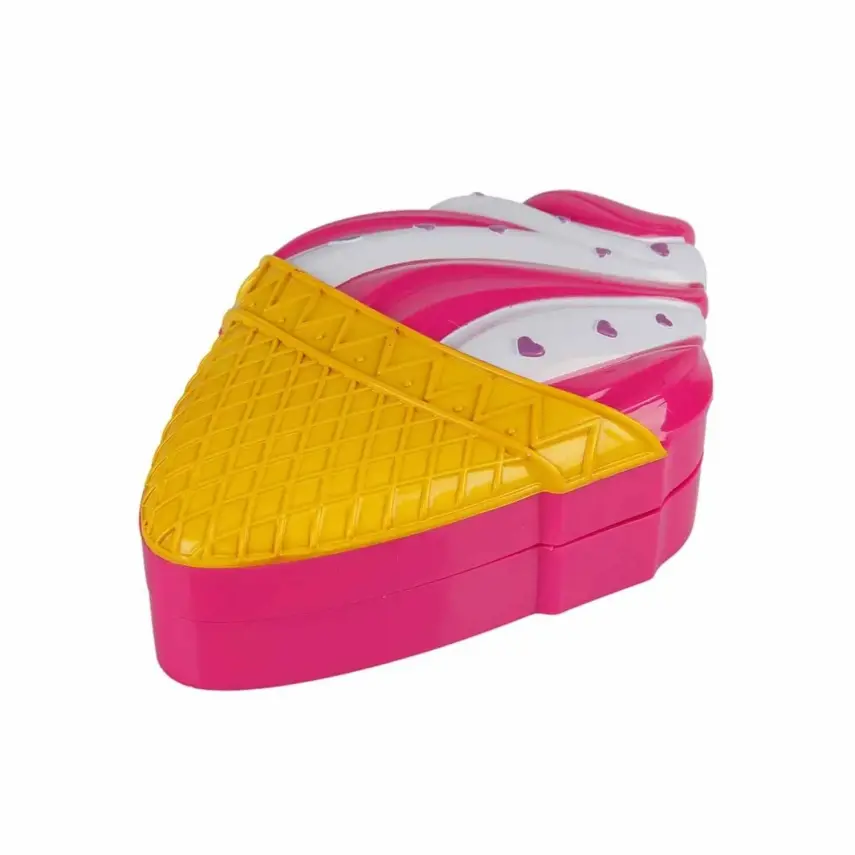 Dondurma Şekilli 2 Katlı Makyaj Güzellik Seti - 2