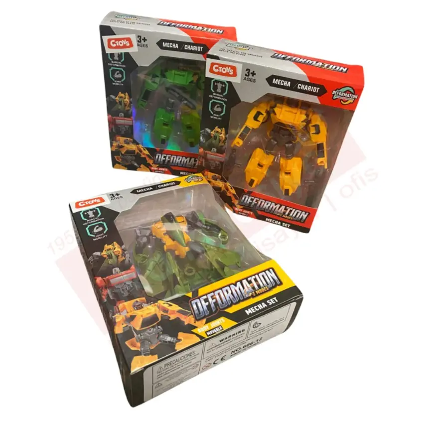 Dönüşebilen Robot Kutulu  - 1