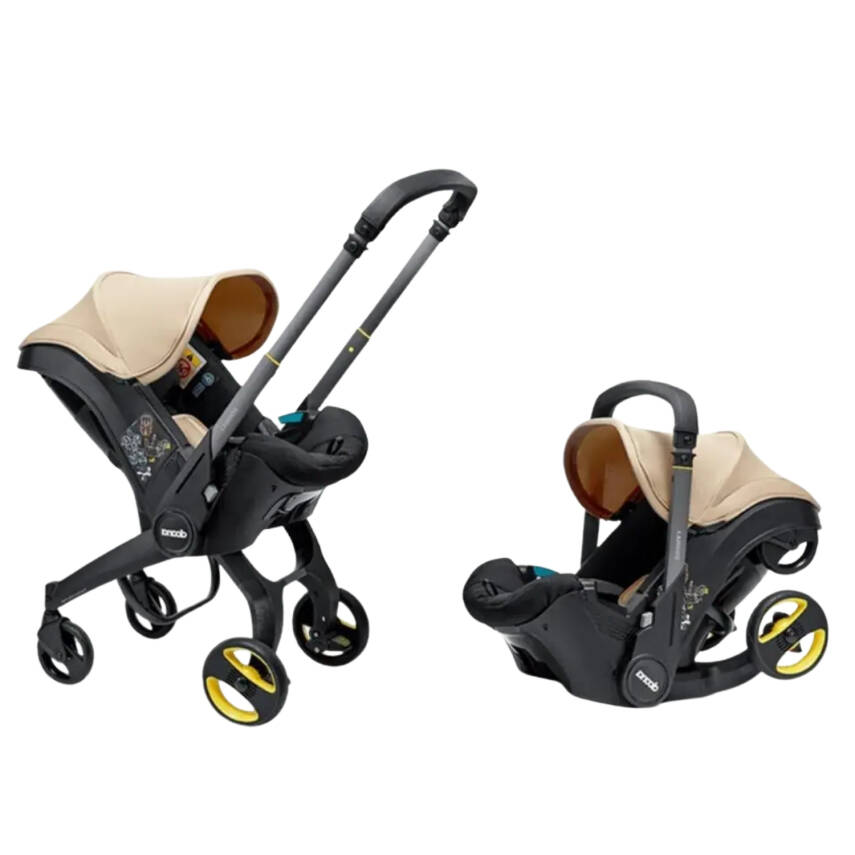 Doona i Bebek Arabasına Dönüşen Tekerlekli Gr 0 Bebek Ana Kucağı Oto Koltuğu Sahara Sand - 1
