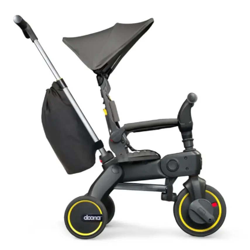 Doona Liki Katlanır Bebek Bisikleti S3 Hound Grey - 3