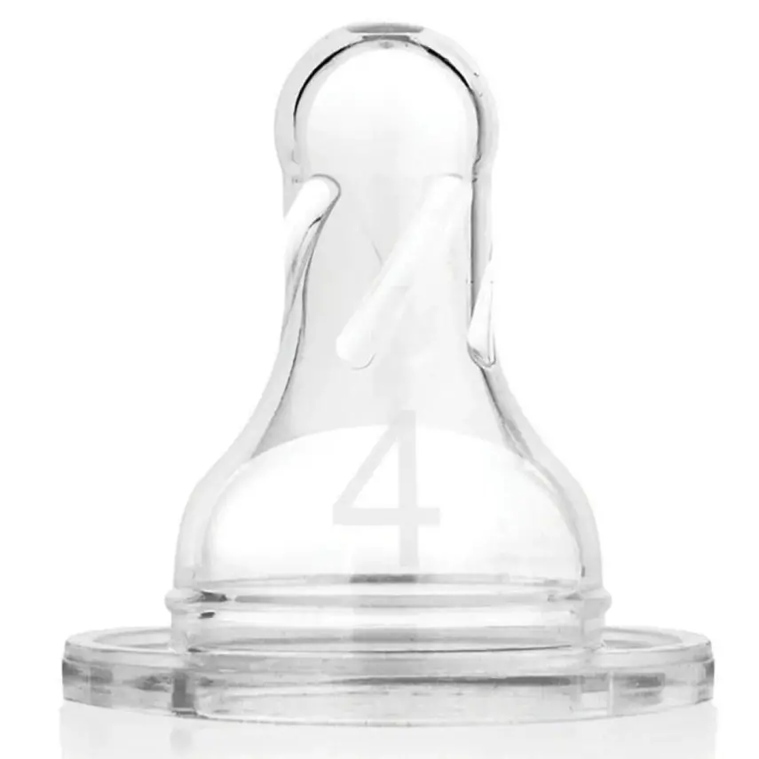 Dr Browns Options Dar Ağız Silikon Biberon Emziği 2li 9+ Ay 4.Aşama - 1