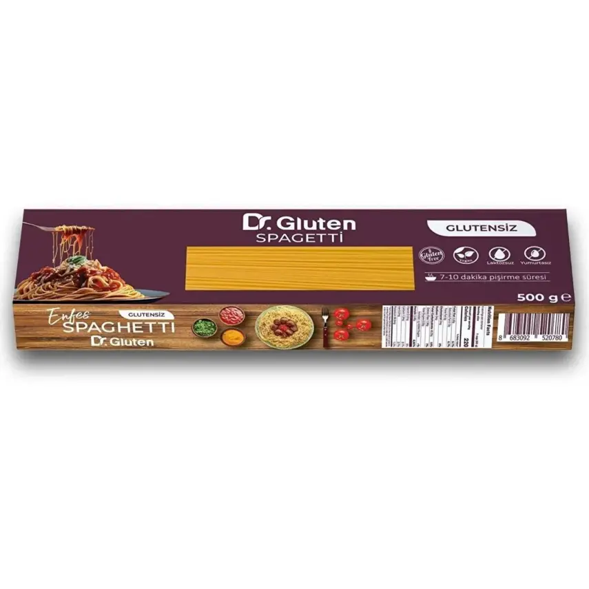 Dr. Gluten Glutensiz Spagetti Makarna 500 Gr - 1