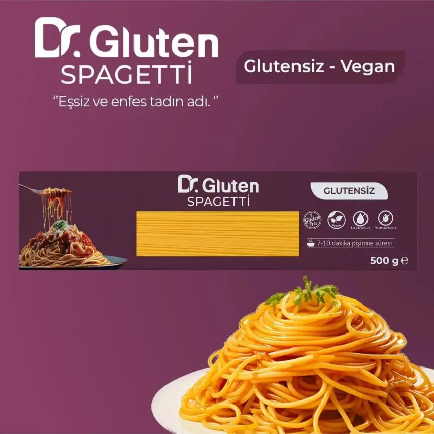 Dr. Gluten Glutensiz Spagetti Makarna 500 Gr - 3