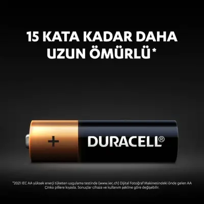 Duracell AA İnce Kalem Pil 6 Lı - 3
