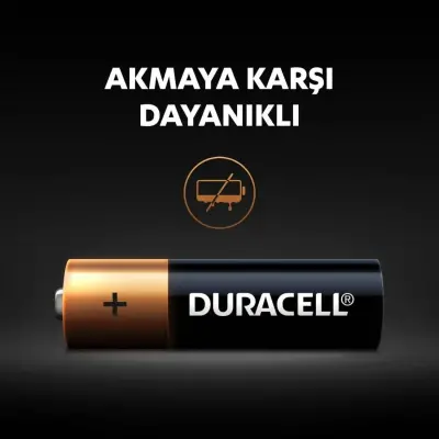 Duracell AA İnce Kalem Pil 6 Lı - 5