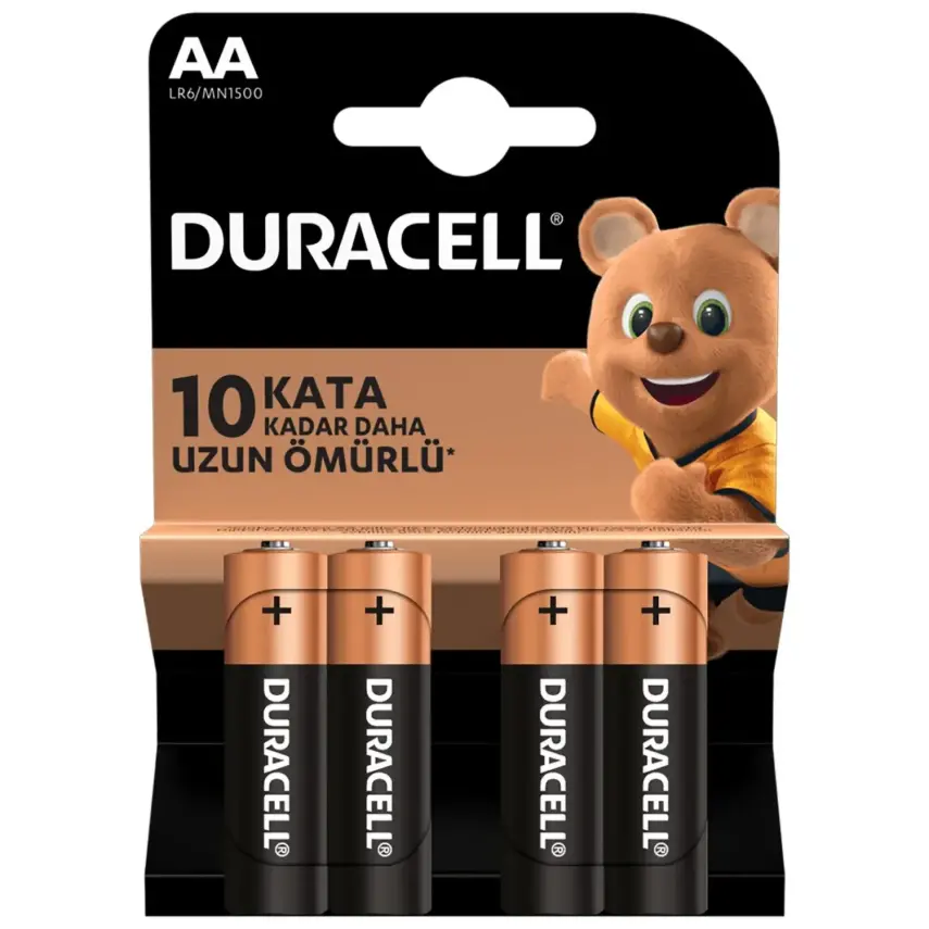 Duracell AA Kalem Pil 4 Lü - 16