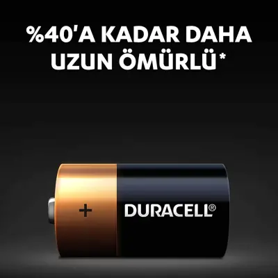 Duracell D Büyük Boy Pil 2 li - 6