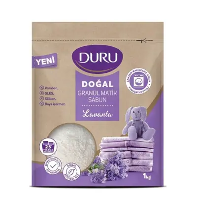 Duru Doğal Granül Matik Sabun Lavanta 1000 gr - 10