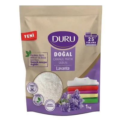 Duru Doğal Granül Matik Sabun Lavanta 1000 gr - 2
