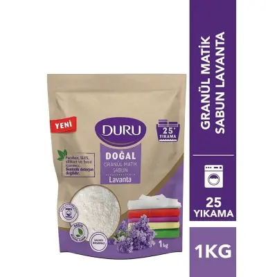 Duru Doğal Granül Matik Sabun Lavanta 1000 gr x 2 Adet - 2