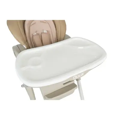 Duux Alkon Yatarlı Portatif Katlanabilen Yükseklik Ayarlı Mama Sandalyesi Bej - 9