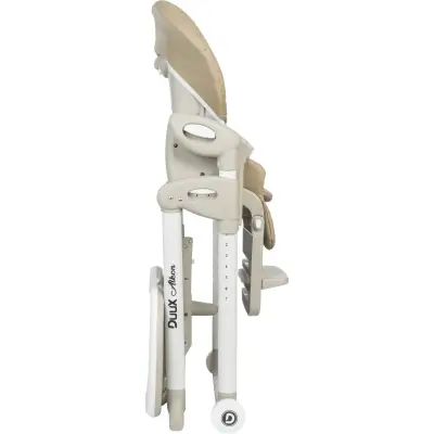 Duux Alkon Yatarlı Portatif Katlanabilen Yükseklik Ayarlı Mama Sandalyesi Siyah - 6