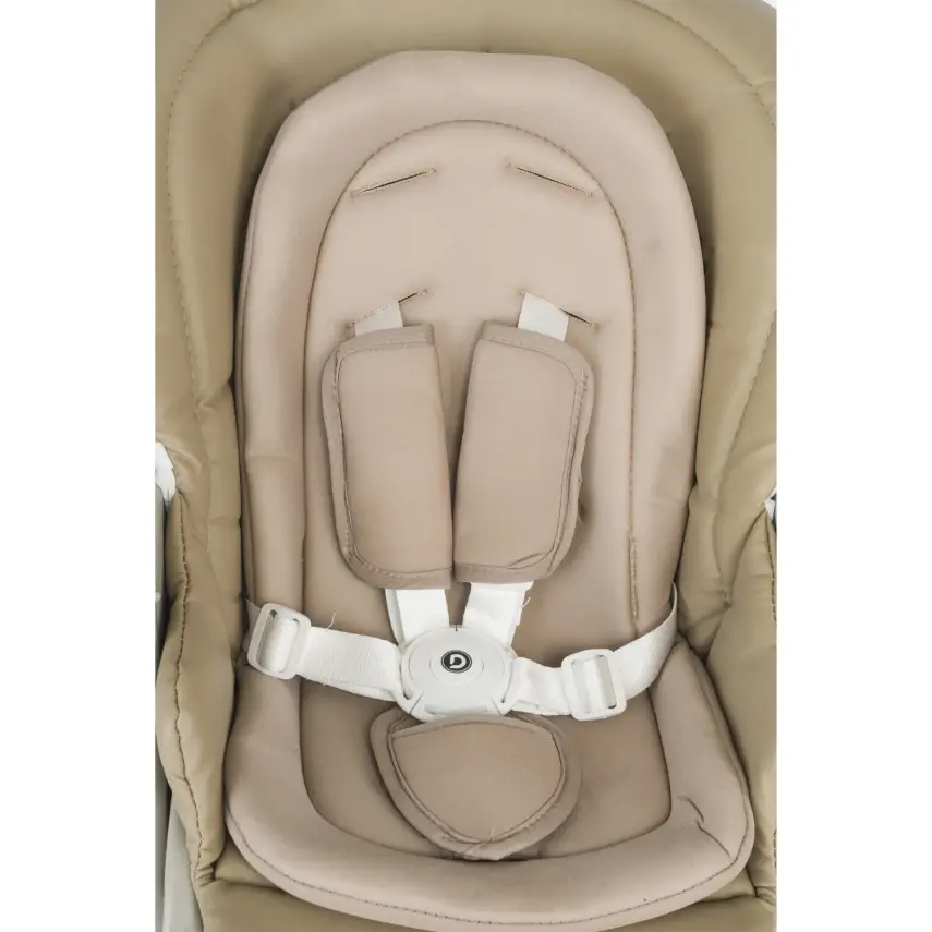 Duux Alkon Yatarlı Portatif Katlanabilen Yükseklik Ayarlı Mama Sandalyesi Siyah - 7