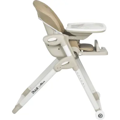 Duux Alkon Yatarlı Portatif Katlanabilen Yükseklik Ayarlı Mama Sandalyesi Siyah - 3