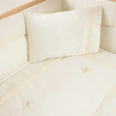 Duux Dada Naturel Anne Yanı Beşik 60x120 cm ve Uyku Seti - 3