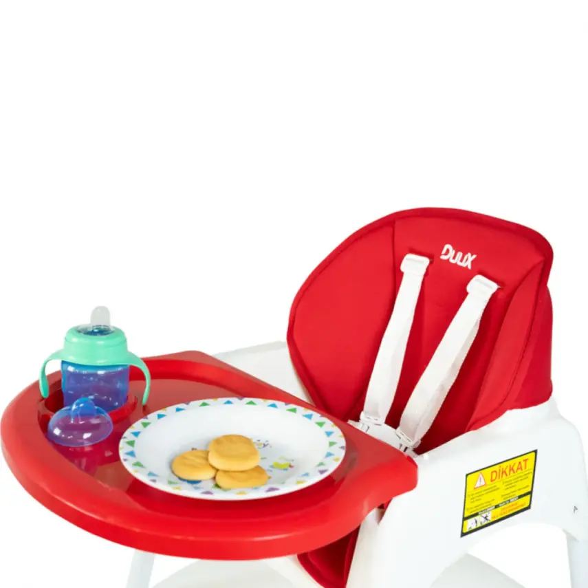 Duux Dale 3 ü 1 Arada Mama Sandalyesi Kırmızı - 2
