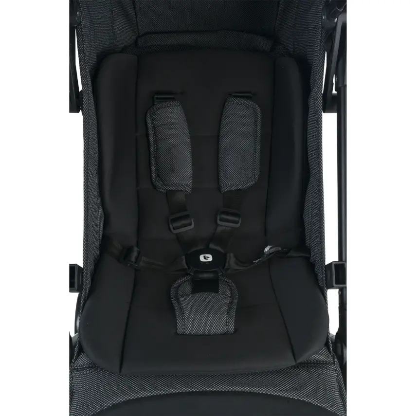 Duux Dubai Kompakt Kabin Bebek Arabası Siyah - 6