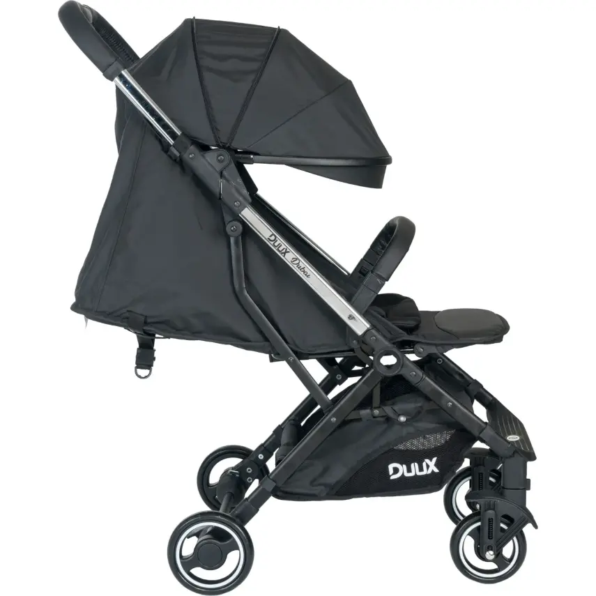 Duux Dubai Kompakt Kabin Bebek Arabası Siyah - 5