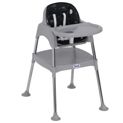 Duux Feed Me 3 In 1 Çalışma Masalı Basic Mama Sandalyesi Moon - 6