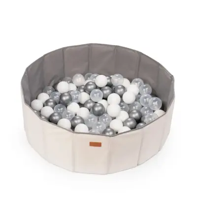 Duux Katlanır Oyun Havuzu 7mm 90 Adet Gri
