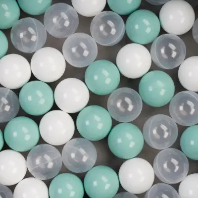 Duux Katlanır Oyun Havuzu 7mm 90 Adet Mint - 5