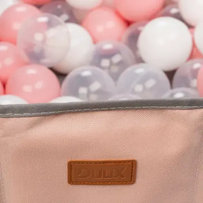 Duux Katlanır Oyun Havuzu 7mm 90 Adet Pembe - 4