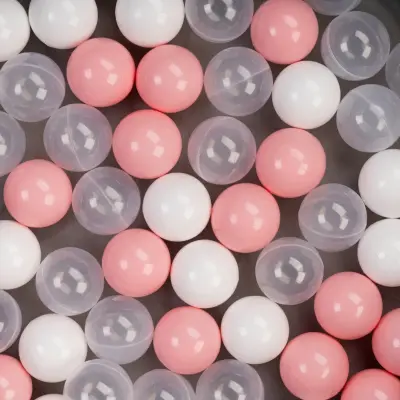 Duux Katlanır Oyun Havuzu 7mm 90 Adet Pembe - 5