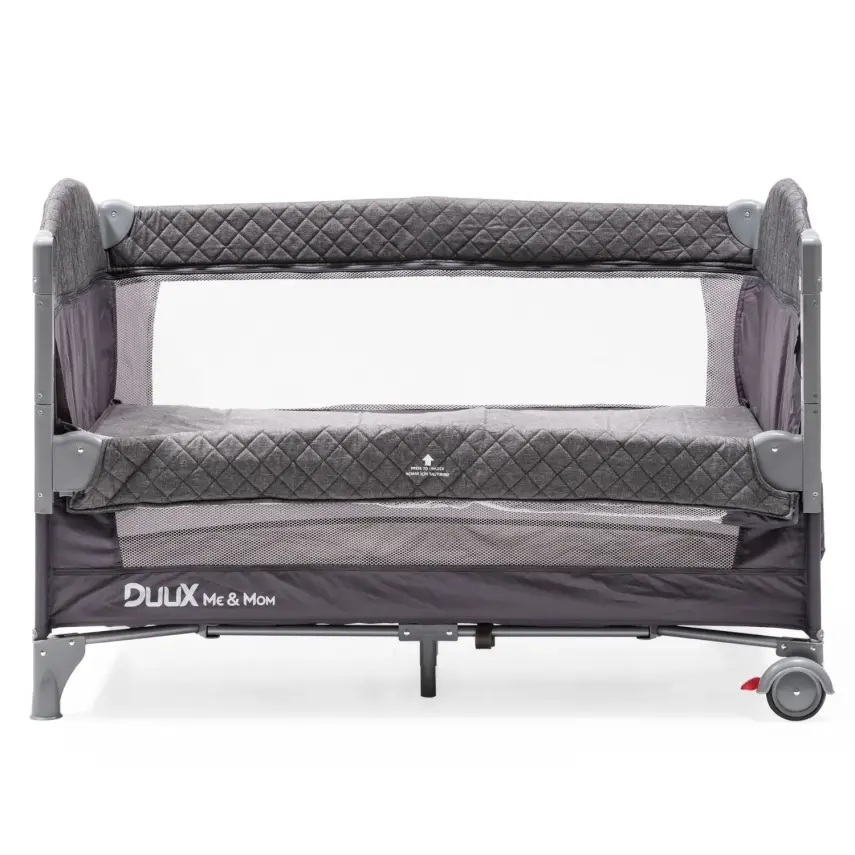 Duux Me And Mom Anne Yanı Oyun Parkı 70x120 cm Dark Grey - 6