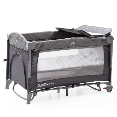 Duux Me And Mom Anne Yanı Oyun Parkı 70x120 cm Grey - 10