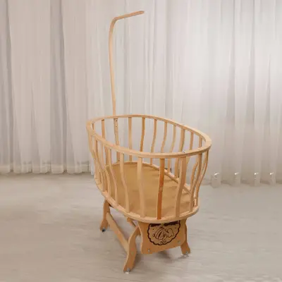 Duux Naturel Sepet Beşik-Uyku Seti Mavi Yıldız - 2