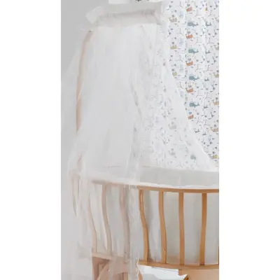 Duux Naturel Sepet Sallanır Beşik-Uyku Setli Krem - 2