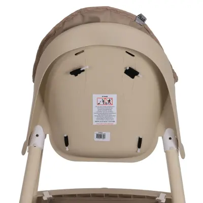 Duux Omega Sepetli Çıkarılabilir Tepsili Mama Sandalyesi Bej - 4