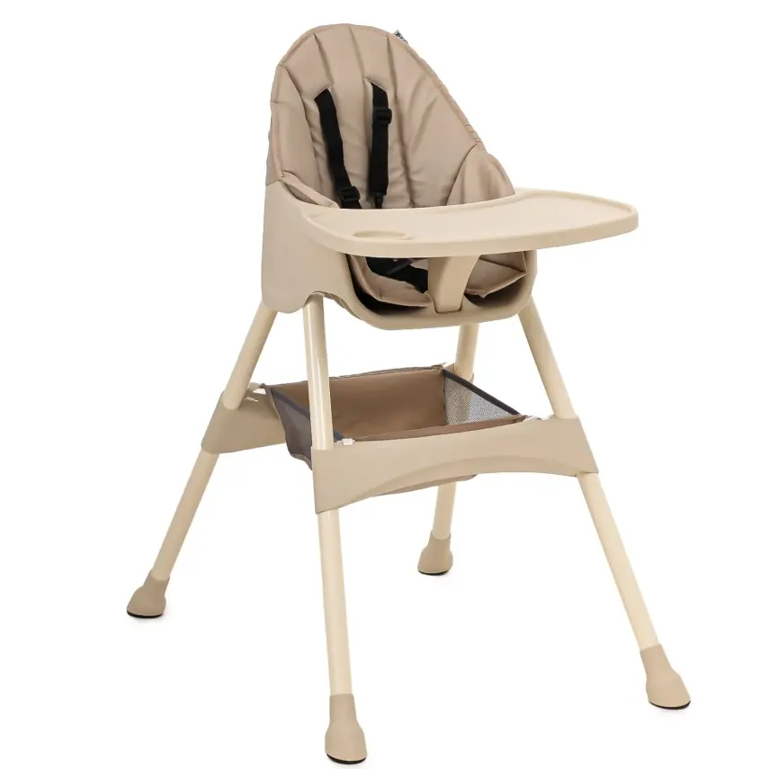 Duux Omega Sepetli Çıkarılabilir Tepsili Mama Sandalyesi Bej - 1