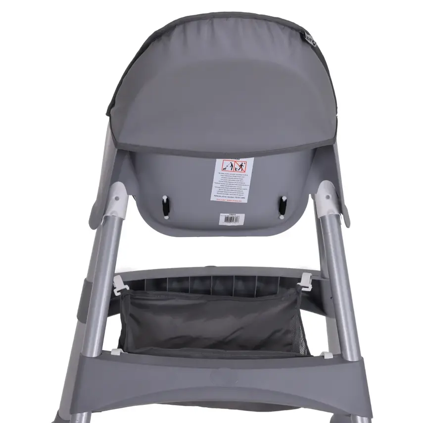 Duux Omega Sepetli Çıkarılabilir Tepsili Mama Sandalyesi Gri - 12