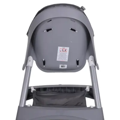 Duux Omega Sepetli Çıkarılabilir Tepsili Mama Sandalyesi Gri - 14