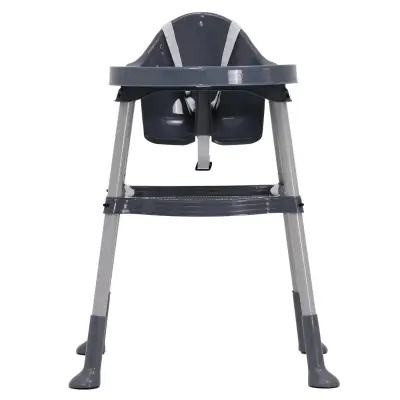 Duux Orman Desenli Portatif Katlaması Kolay Hafif 5 Nokta Emniyet Kemerli Basic Mama Sandalyesi Antrasit - 14