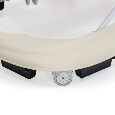 Duux Plano Oyuncaklı Müzikli 3 Kademeli Örümcek Bebek Yürüteci Bej - 12