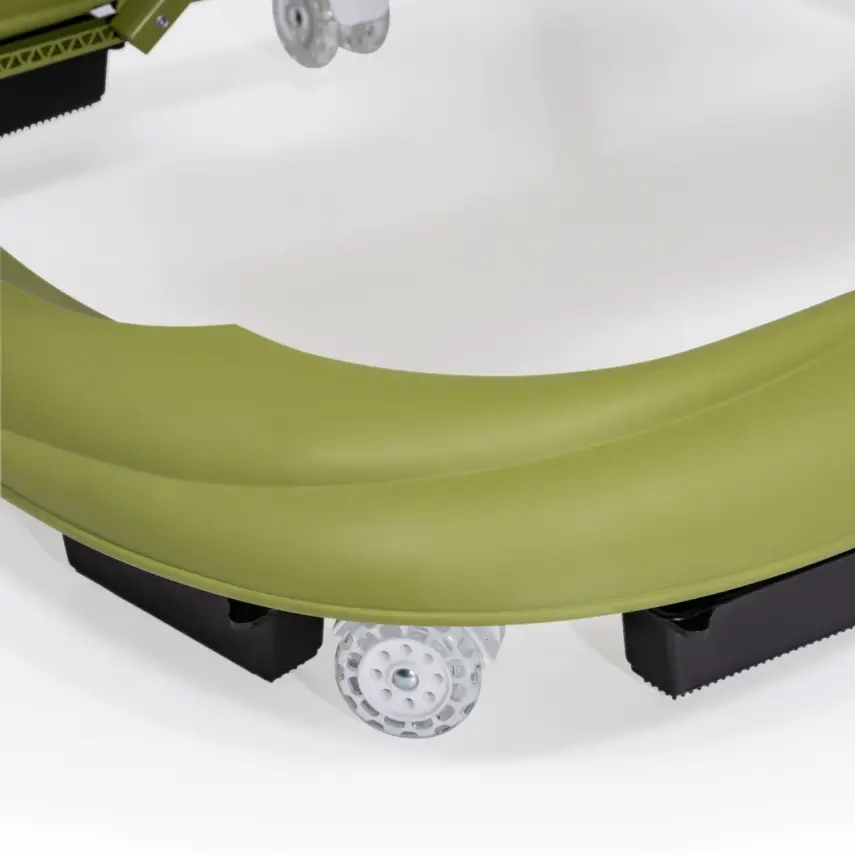 Duux Plano Oyuncaklı Müzikli 3 Kademeli Örümcek Bebek Yürüteci Yeşil - 12