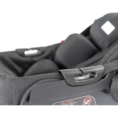 Duux Pro Max2  I-Size Çift Yönlü Kolay Katlanabilen Su Geçirmeyen Travel Sistem-Seyahat Sistem Bebek Arabası Yağmurluk Hediyeli Black - 17